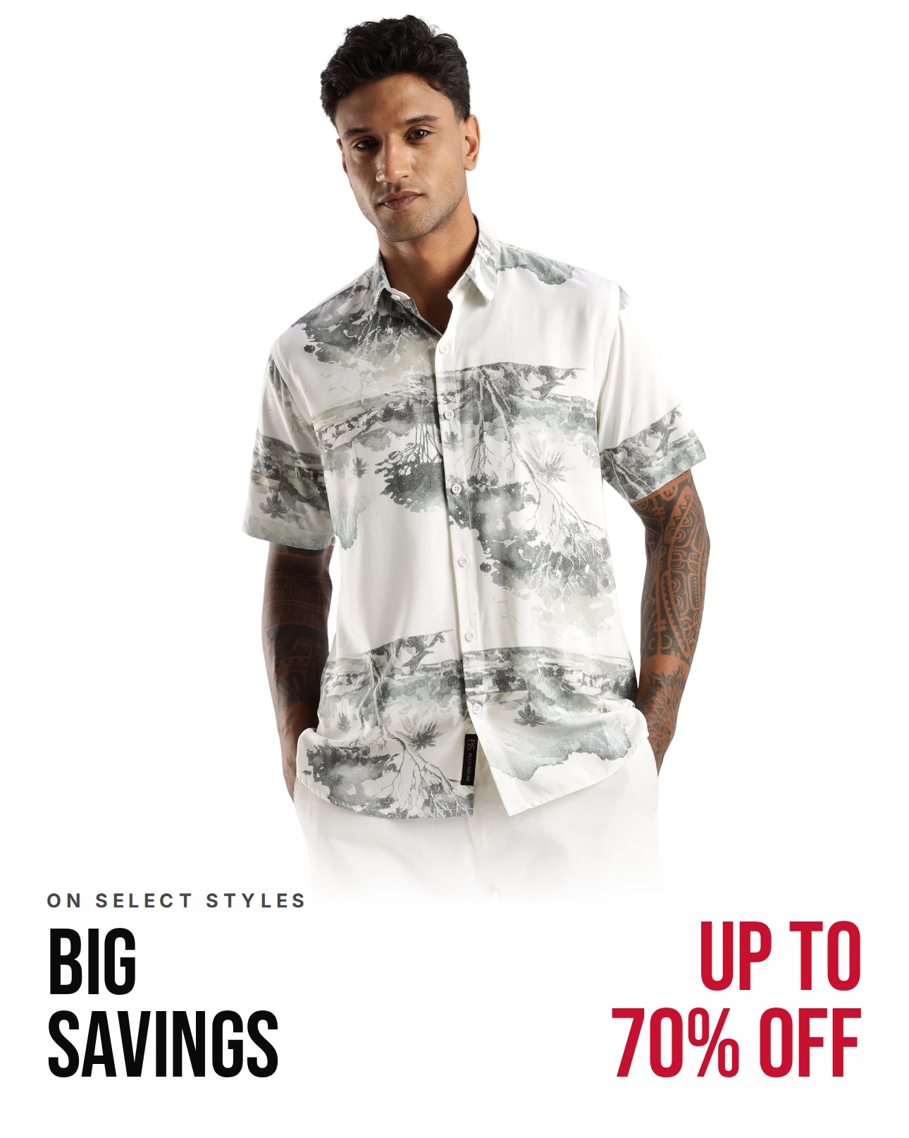 Up to 70% off on select styles