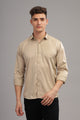 Sandstone Satin-Finish Shirt