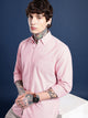 Blush Pink Oxford Cotton Shirt – Button-Down Collar & Chest Pocket