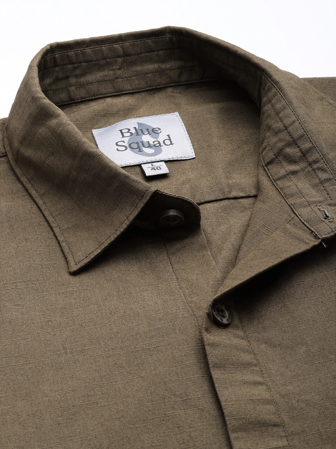 Men’s Brown Linen Full Sleeves Casual Shirt