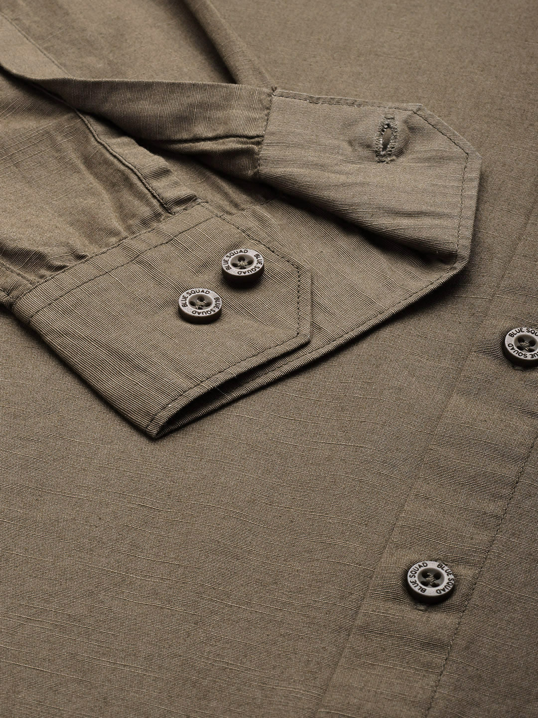 Men’s Brown Linen Full Sleeves Casual Shirt