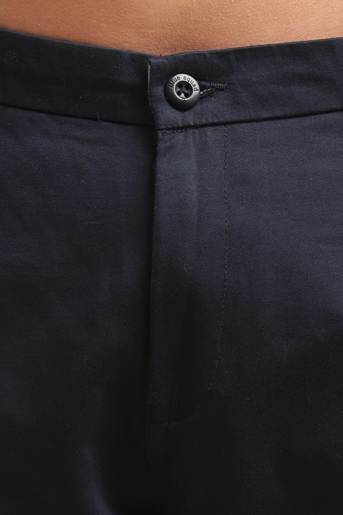 Men’s Navy Blue Cotton Chinos