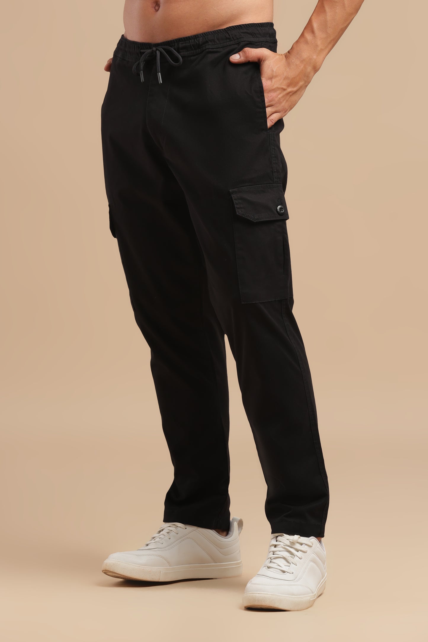 Men’s Black Cargo Pants