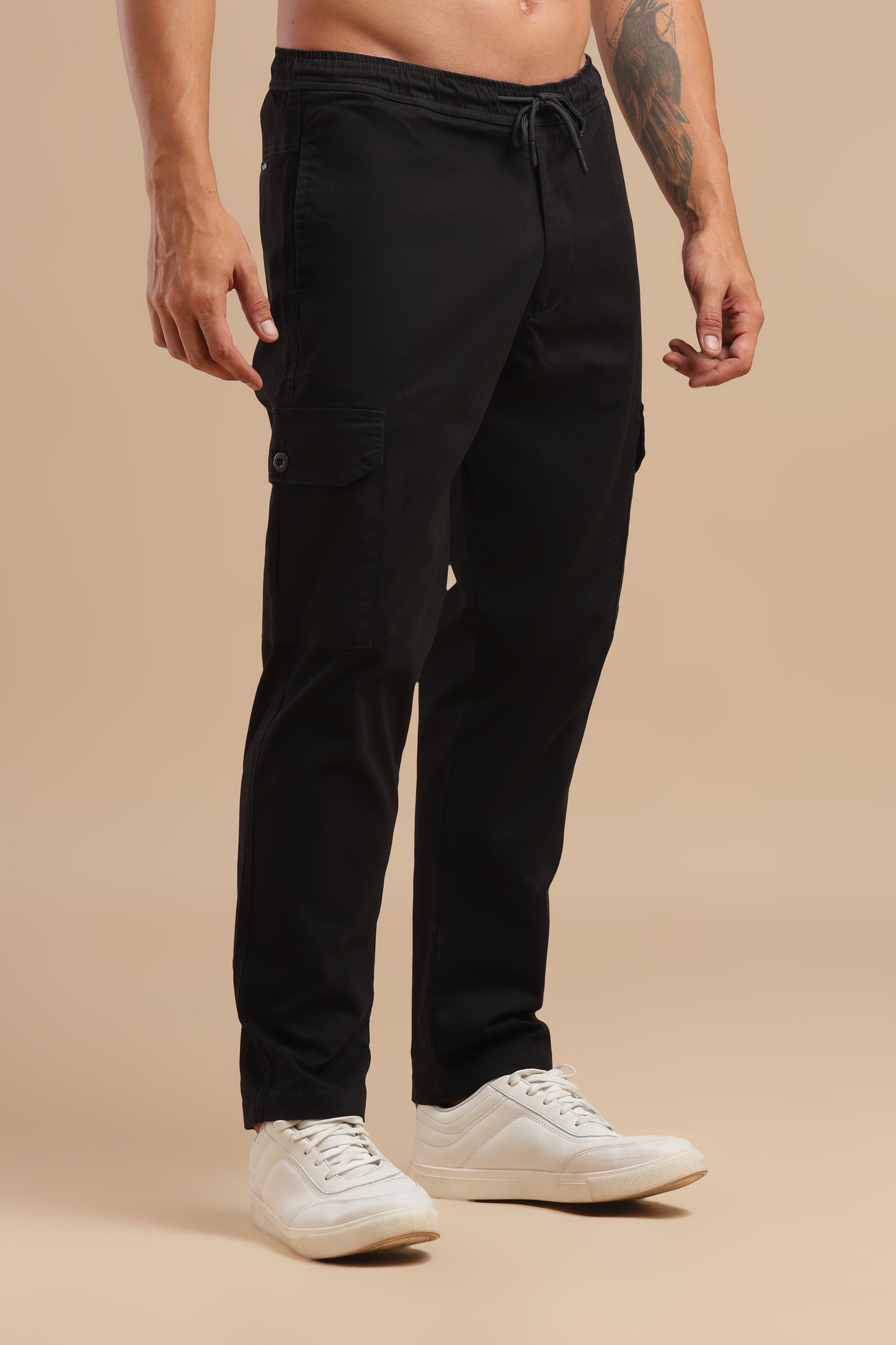 Men’s Black Cargo Pants
