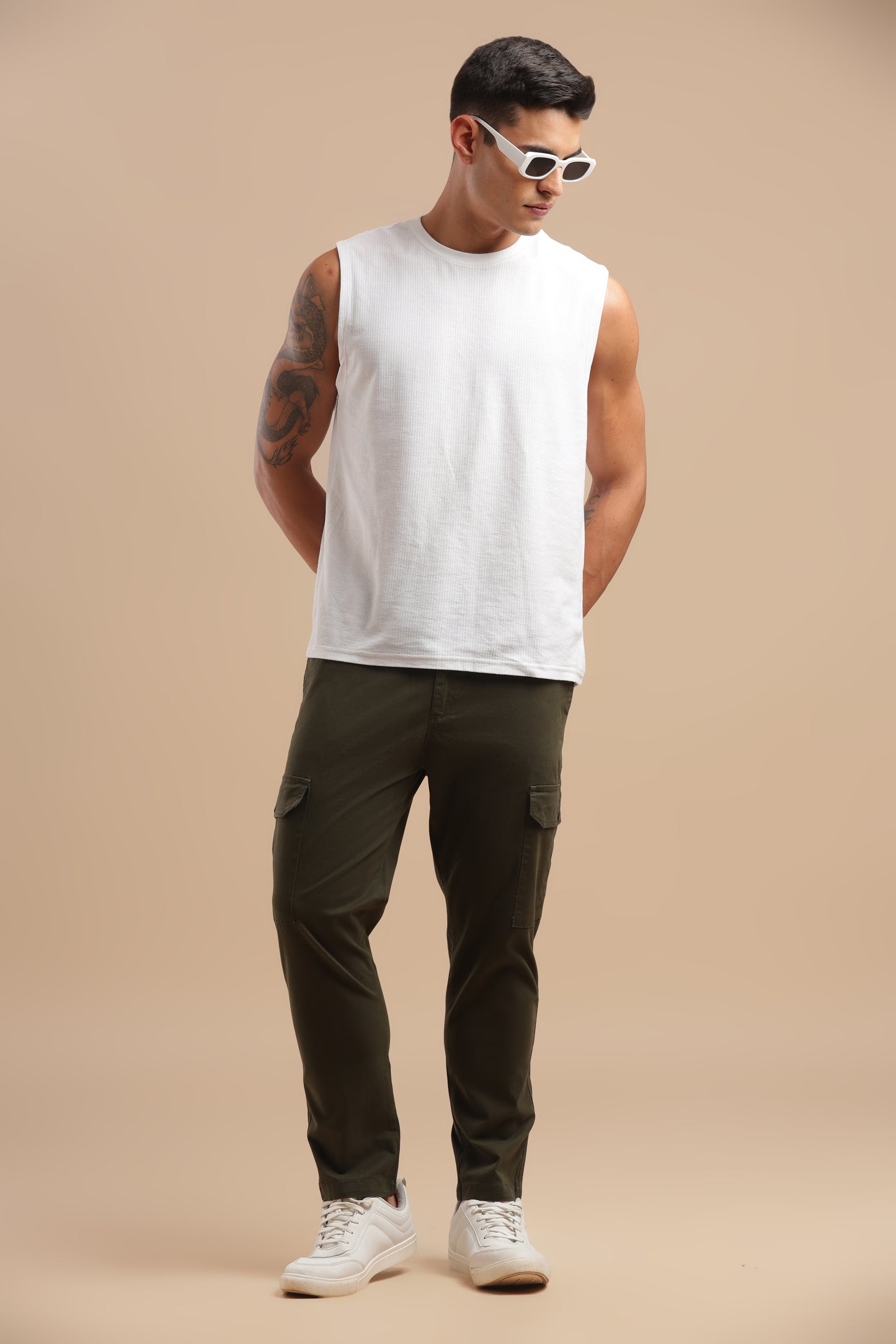 Men’s Olive Green Cargo Pants