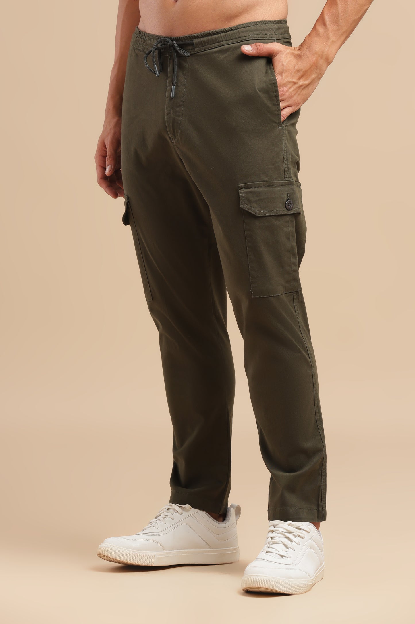Men’s Olive Green Cargo Pants