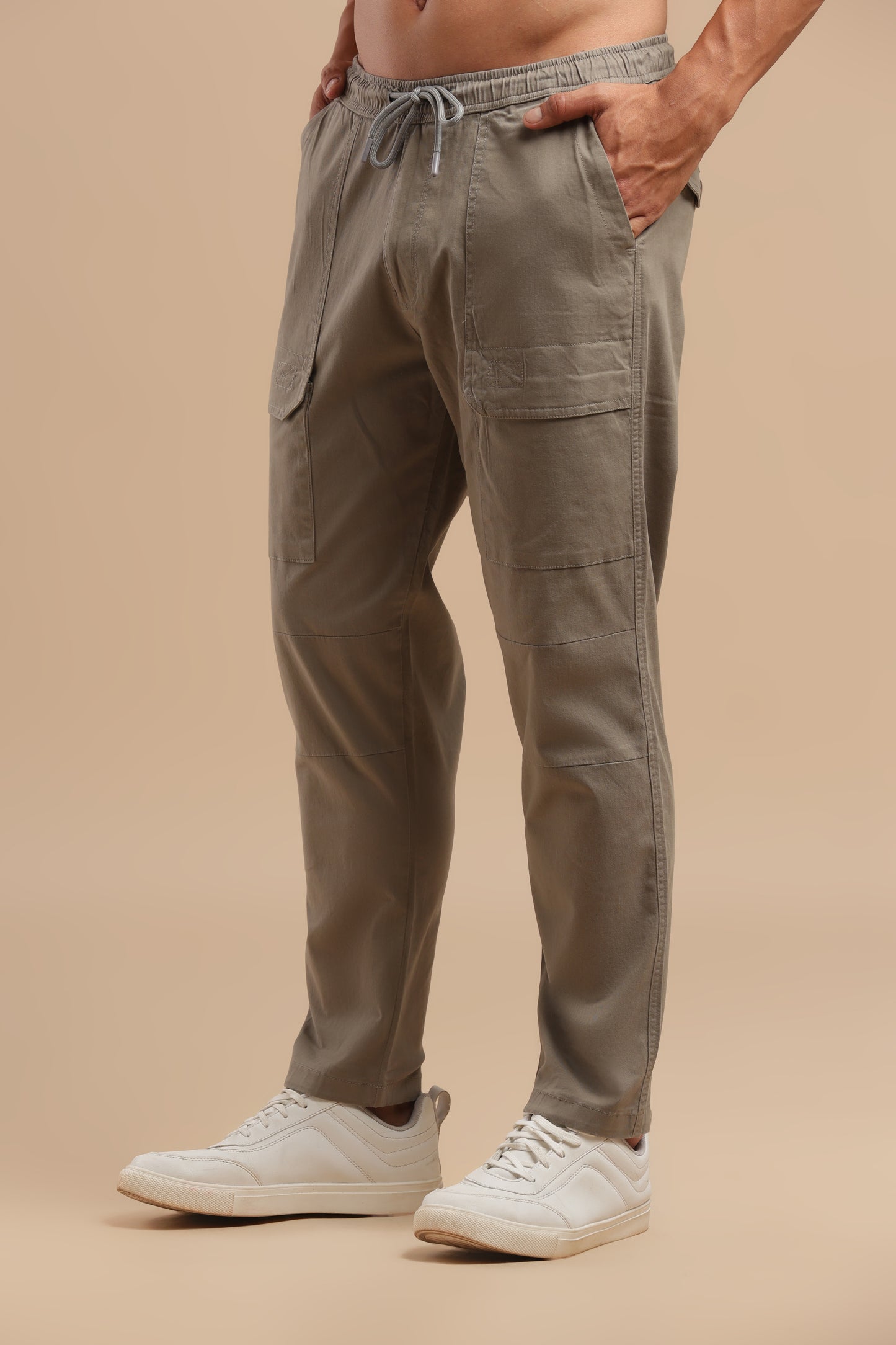 Men’s Taupe Cargo Pants