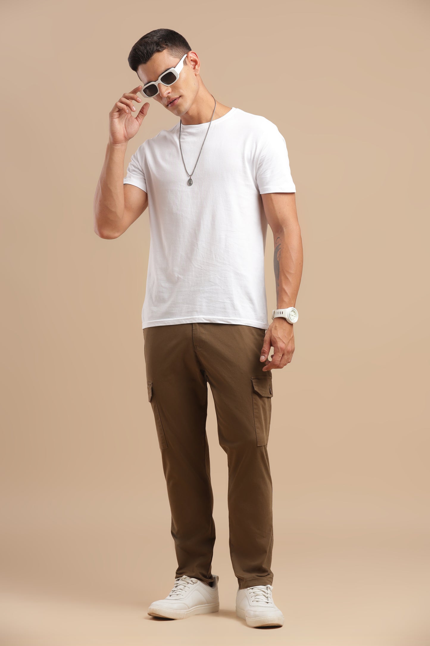 Men’s Brown Cargo Pants