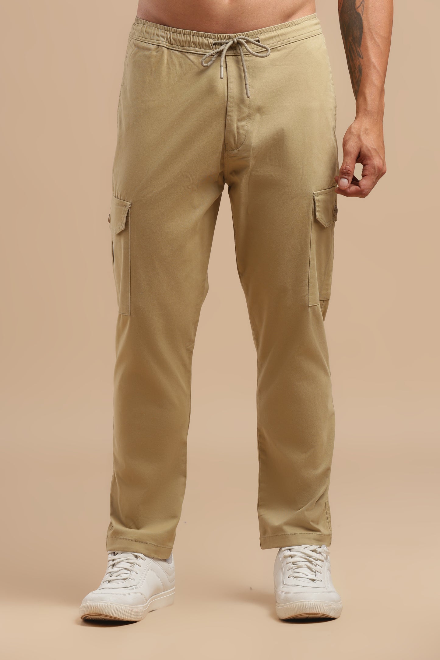 Men’s Khaki Cargo Pants
