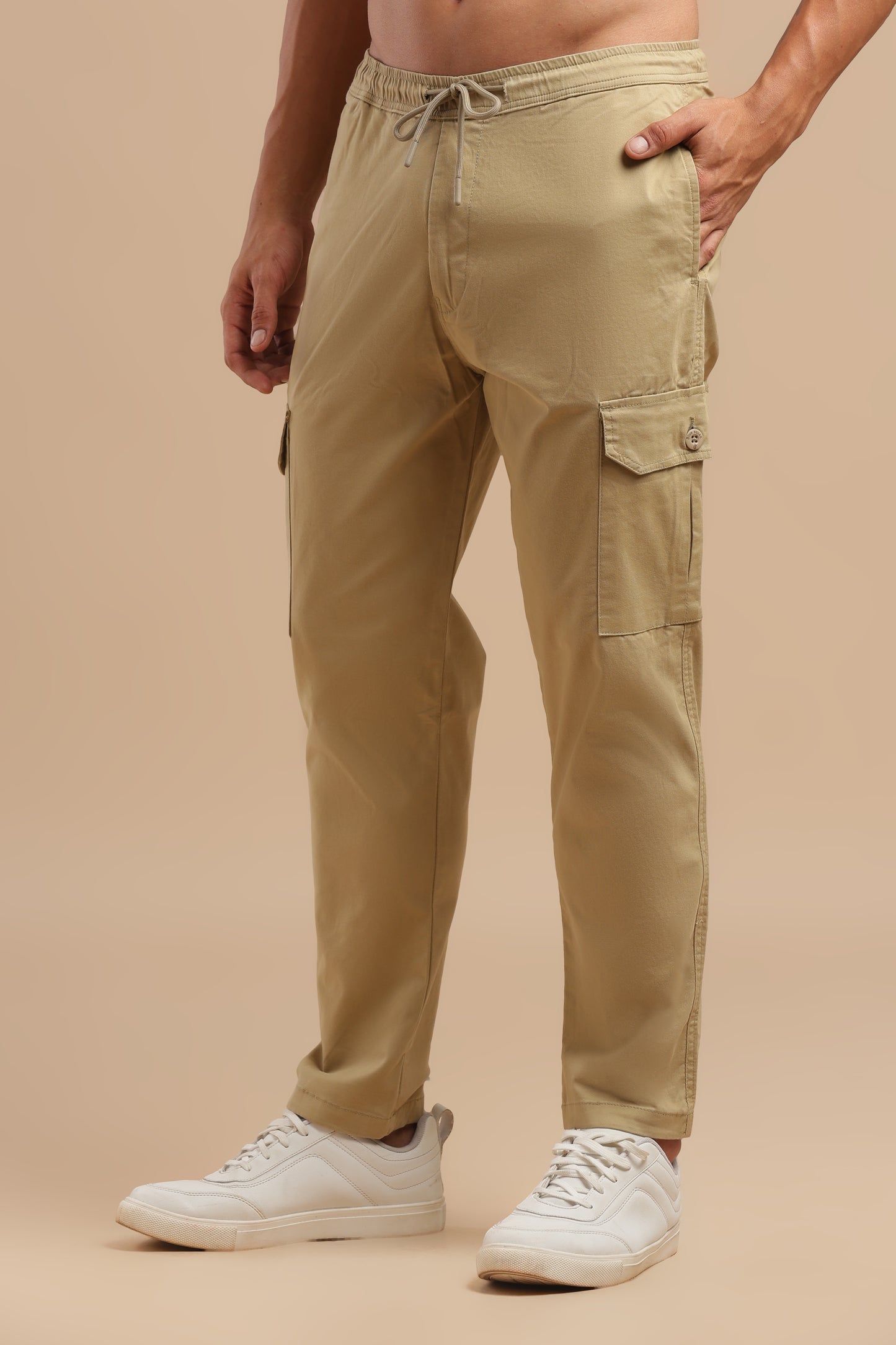 Men’s Khaki Cargo Pants