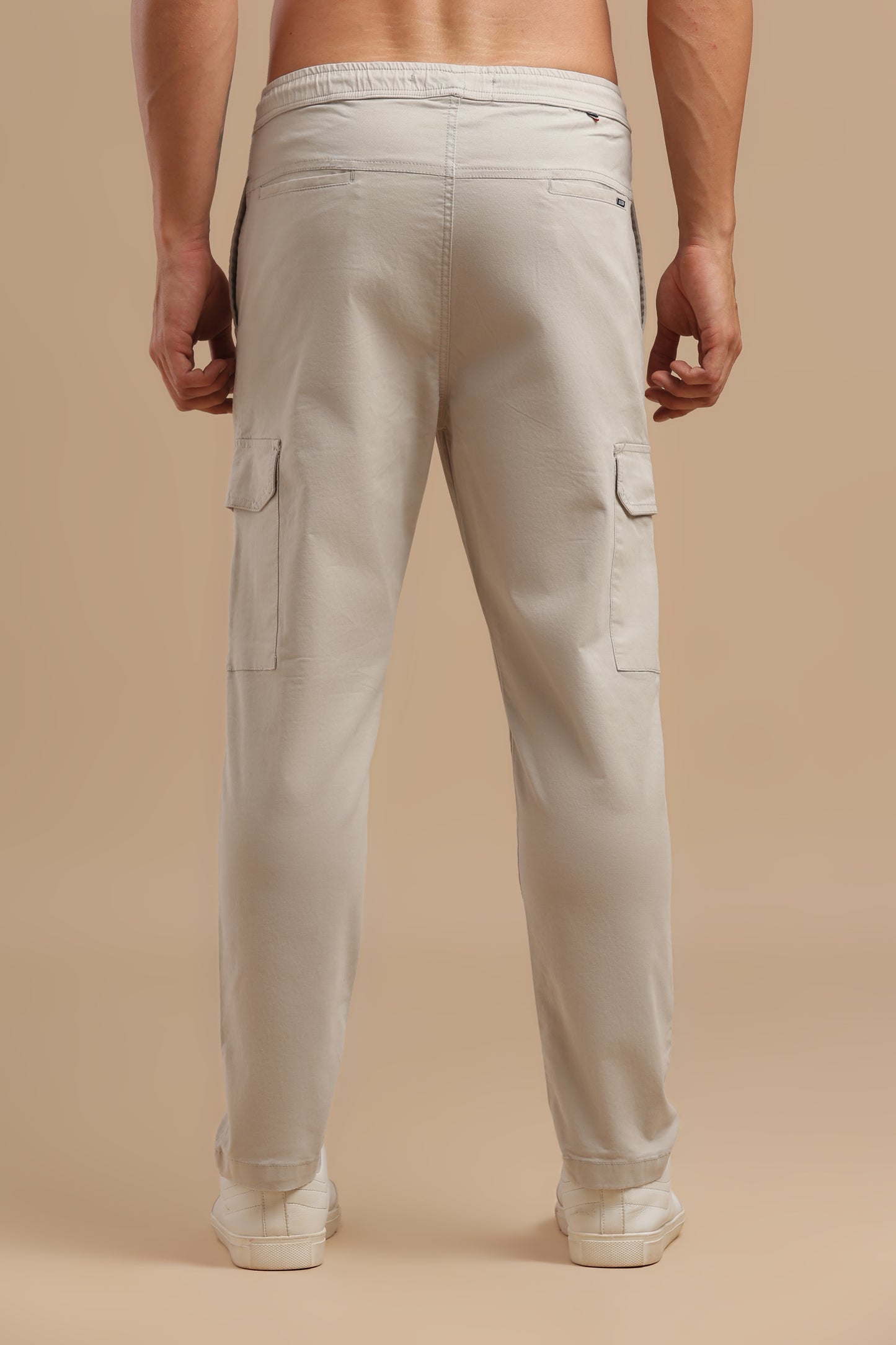 Men’s Light Grey Cargo Pants