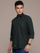 Men’s Green Linen Full Sleeves Casual Shirt